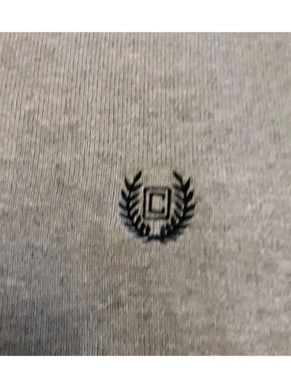 Chaps Men's Logo Knit Sweater Vest Cotton Size XL/TG Classic Gray - Picture 4 of 10